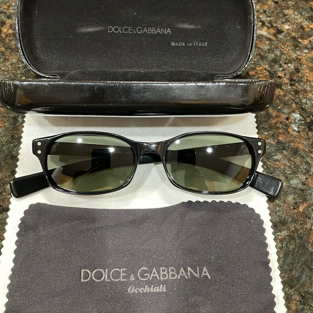 Dolce Gabbana Black Sunglasses